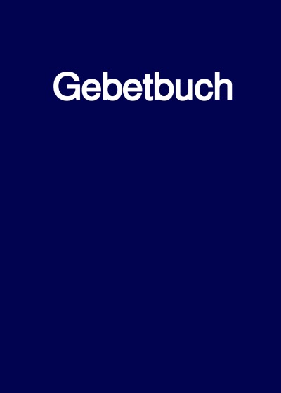 'Gebetbuch'-Cover