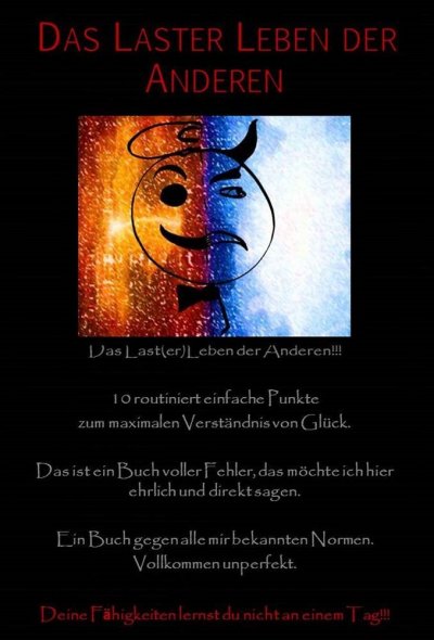 'Cover von Das LasterLeben der Anderen'-Cover