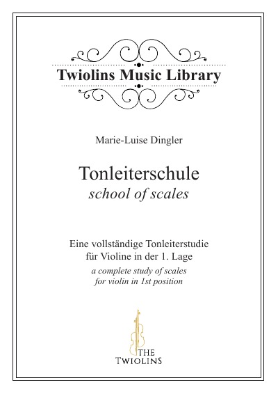'Tonleiterschule | school of scales'-Cover