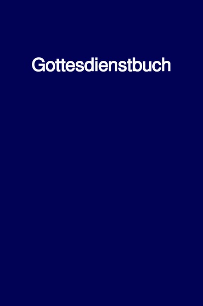 'Cover von Gottesdienstbuch'-Cover