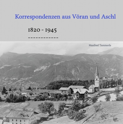 'Korrespondenzen aus Vöran und Aschl'-Cover