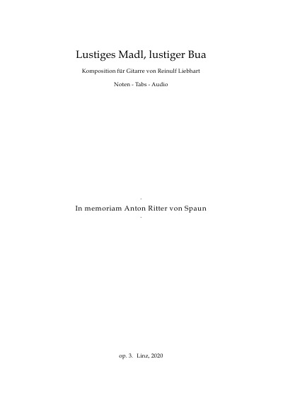 'Cover von Lustiges Madl, lustiger Bua'-Cover