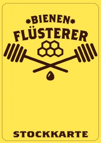 Bienen Flüsterer - Stockkarte - Eugen Fogel