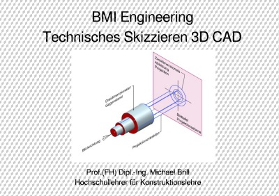 'Cover von Technisches Skizzieren 3D CAD'-Cover