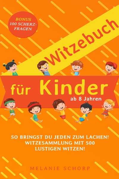 'Witzebuch für Kinder ab 8'-Cover