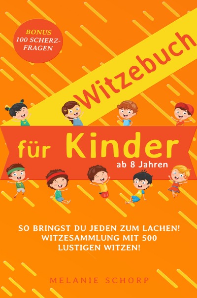 'Cover von Witzebuch für Kinder ab 8'-Cover