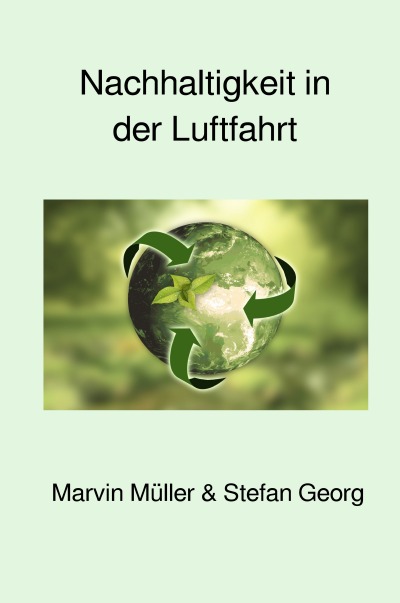 'Nachhaltigkeit in der Luftfahrt'-Cover
