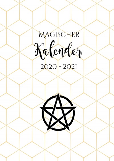 'Hexenkalender 2021 – Magischer Kalender 2020 – 2021 (Hardcover)'-Cover