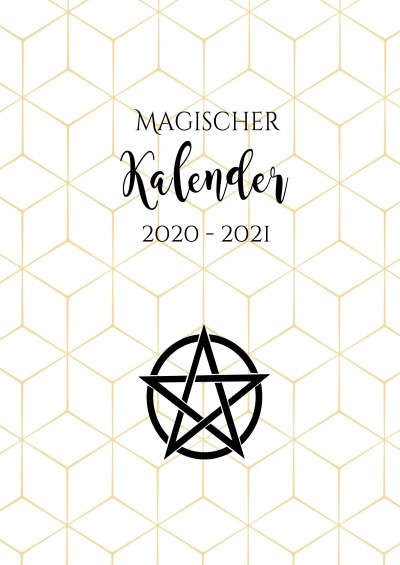 'Cover von Hexenkalender 2021 – Magischer Kalender 2020 – 2021 (Hardcover)'-Cover