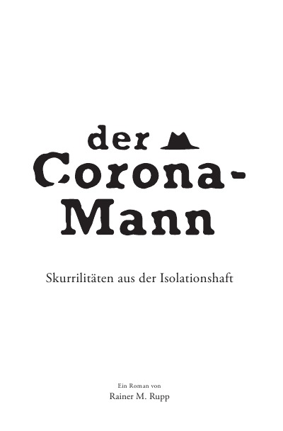 'Der Corona-Mann'-Cover