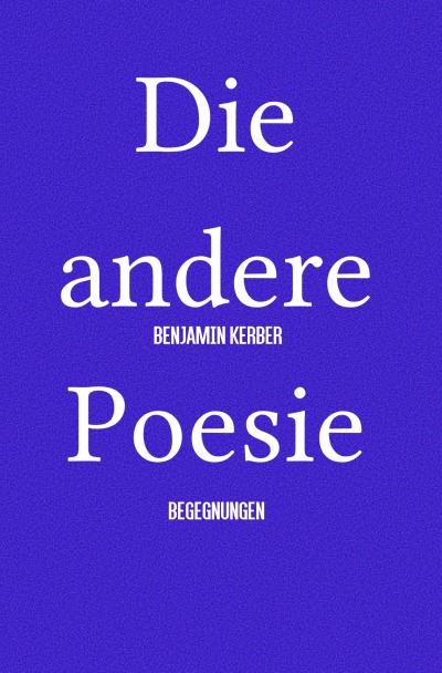 'Cover von Die andere Poesie'-Cover