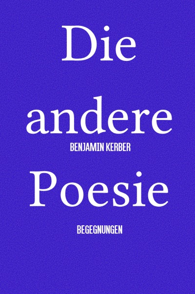 'Cover von Die andere Poesie'-Cover