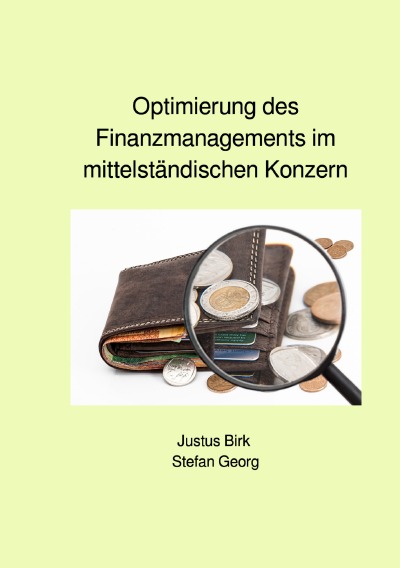 'Optimierung des Finanzmanagements im mittelständischen Konzern'-Cover