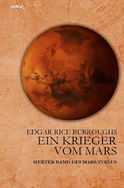'EIN KRIEGER VOM MARS'-Cover