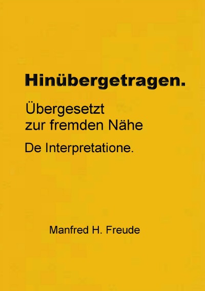 'Cover von Hinübergetragen'-Cover