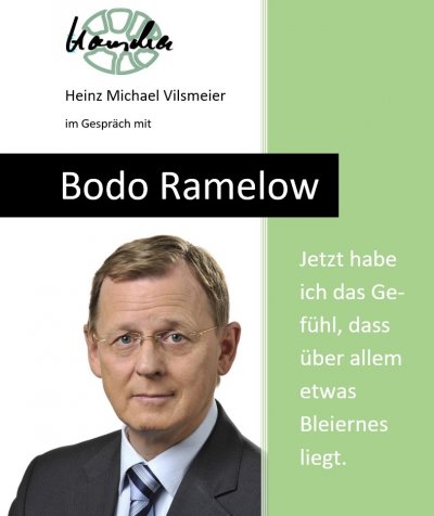 'Cover von Bodo Ramelow: Jetzt habe ich das Gefühl, dass über allem etwas Bleiernes liegt.'-Cover