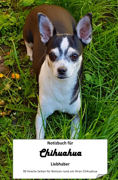 'Notizbuch für Chihuahua Liebhaber'-Cover
