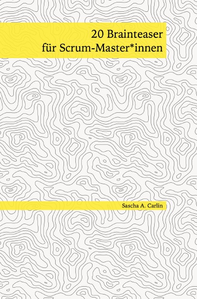 '20 Brainteaser für Scrum-Masterinnen'-Cover