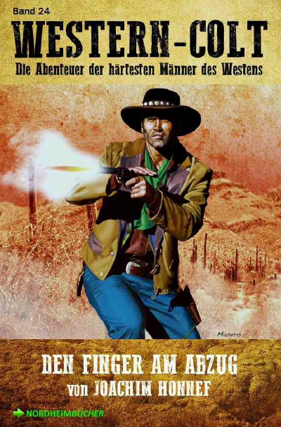 'WESTERN-COLT, Band 24: DEN FINGER AM ABZUG'-Cover
