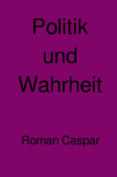 'Cover von Politik und Wahrheit'-Cover