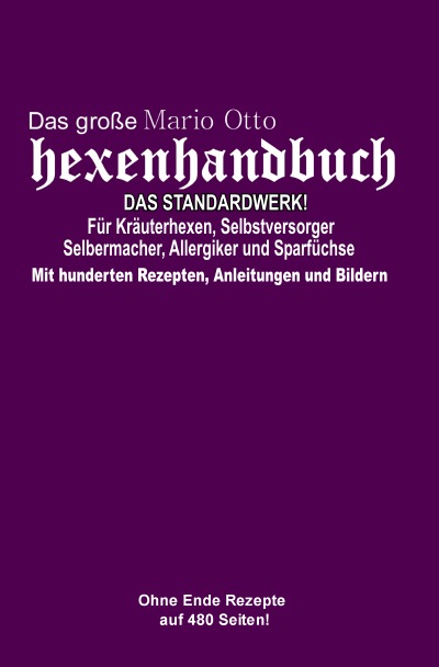 'Das große Mario Otto Hexenhandbuch – DAS STANDARDWERK!'-Cover