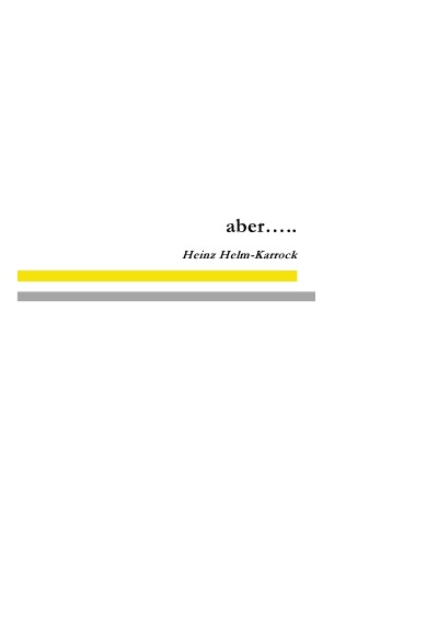 '…aber'-Cover
