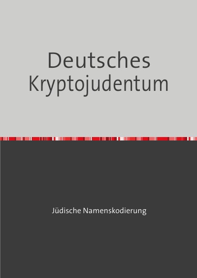 'Deutsches Kryptojudentum'-Cover