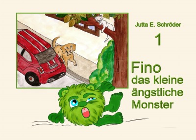 'Cover von Fino, das kleine ängstliche Monster'-Cover
