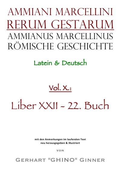 'Ammianus Marcellinus Römische Geschichte X'-Cover