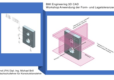 'Cover von Workshop Anwendung der Form- und Lagetolerierung 3D CAD'-Cover