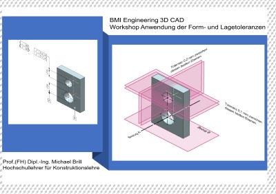 'Cover von Workshop Anwendung der Form- und Lagetolerierung 3D CAD'-Cover