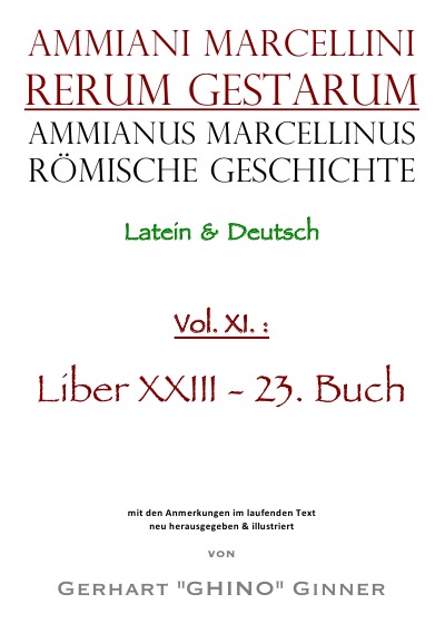 'Ammianus Marcellinus Römische Geschichte XI'-Cover