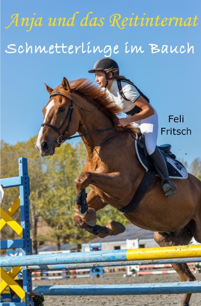 'Anja und das Reitinternat – Schmetterlinge im Bauch'-Cover