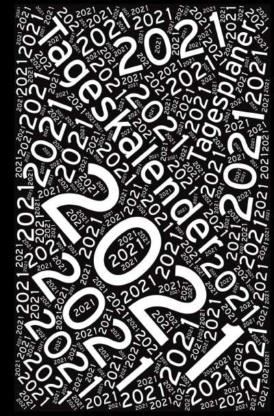 'Cover von Tagesplaner 2021, Planer und Kalender, 1 Tag – 1 Seite, Spiralbindung'-Cover