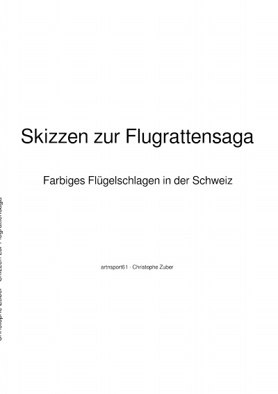 'Skizzen zur Flugrattensage'-Cover