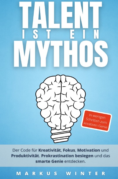 'Talent ist ein Mythos'-Cover