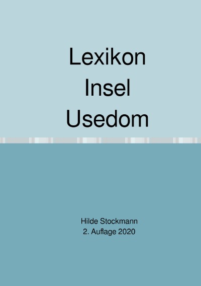 'Lexikon Insel Usedom'-Cover