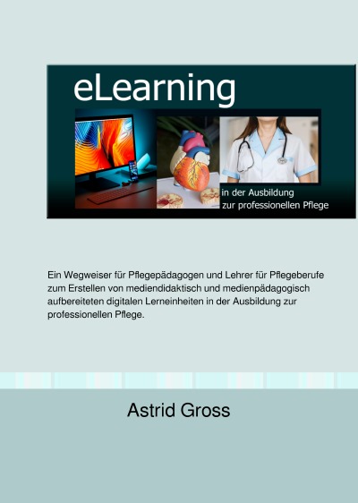 'Cover von eLearning in der Ausbildung zur professionellen Pflege'-Cover