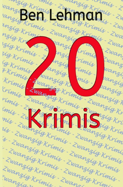 '20 Krimis'-Cover