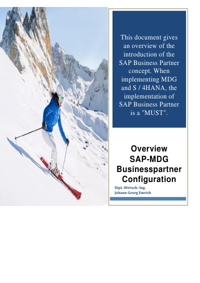 'SAP Master Data Governance  Business Partner Configurationen'-Cover