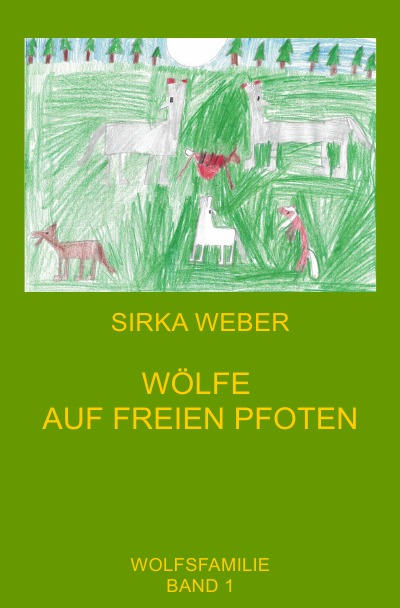 'Wölfe auf freien Pfoten'-Cover