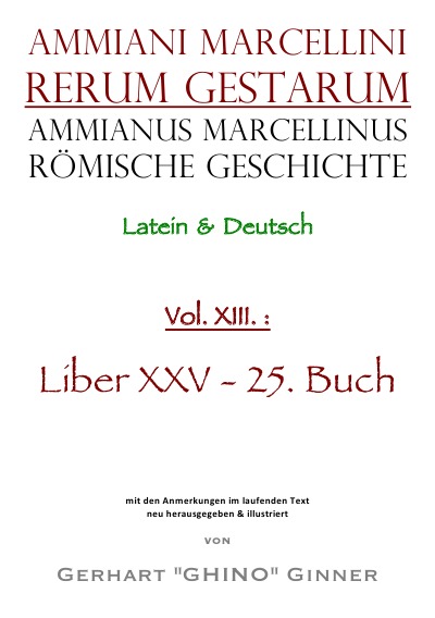 'Ammianus Marcellinus Römische Geschichte XIII.'-Cover