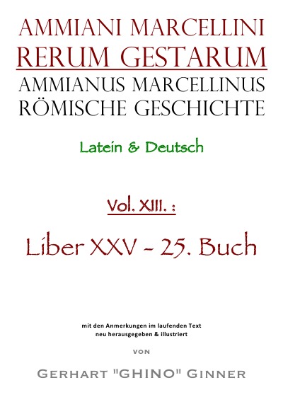 'Cover von Ammianus Marcellinus Römische Geschichte XIII.'-Cover