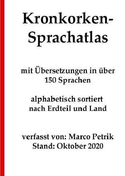 'Kronkorken-Sprachatlas'-Cover
