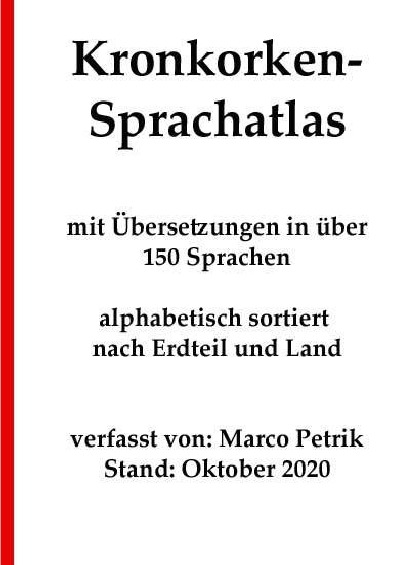 'Cover von Kronkorken-Sprachatlas'-Cover