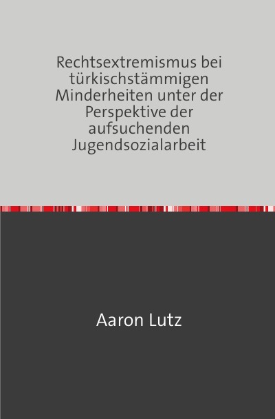'Cover von Rechtsextremismus bei türkischstämmigen Minderheiten unter der Perspektive der aufsuchenden Jugendsozialarbeit'-Cover