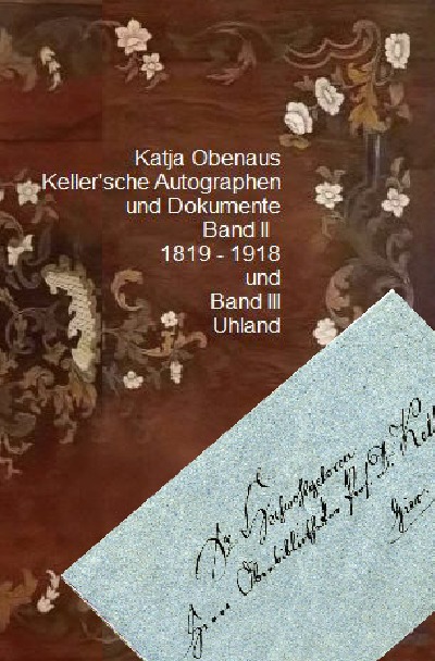 'Keller’sche Autographen und Dokumente Band II und III'-Cover