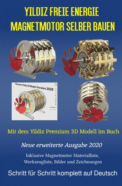 'Yildiz Freie Energie Magnetmotor selber bauen'-Cover