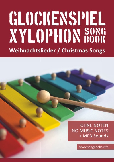 'Cover von Glockenspiel / Xylophon Songbook – 32 Weihnachtslieder – Christmas Songs'-Cover