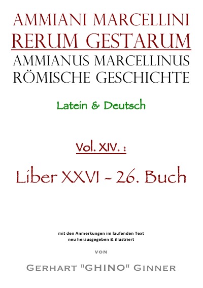 'Ammianus Marcellinus römische Geschichte XIV.'-Cover